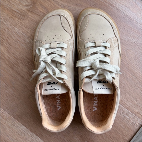 Vivobarefoot Women's Gobi leather Sneakers sand - Picture 8 of 8